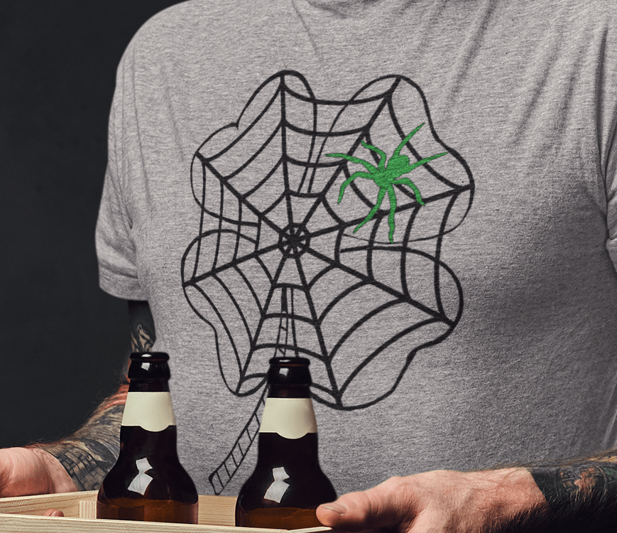 Spiderweb Shamrock