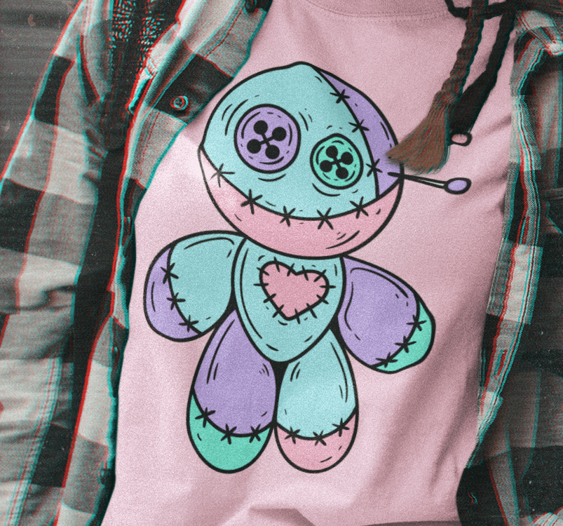 Pastel Voodoo Doll