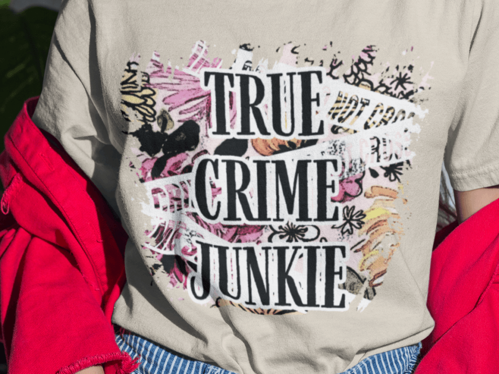 True Crime Junkie Floral