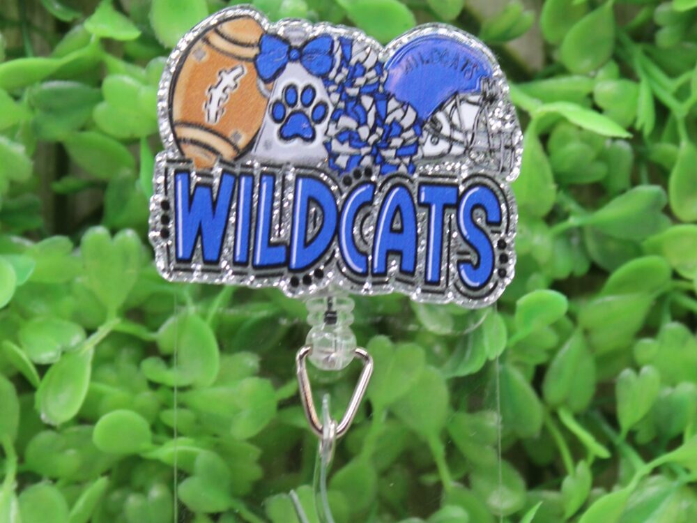 KY Wildcats Football Badge/ID Holder Reel