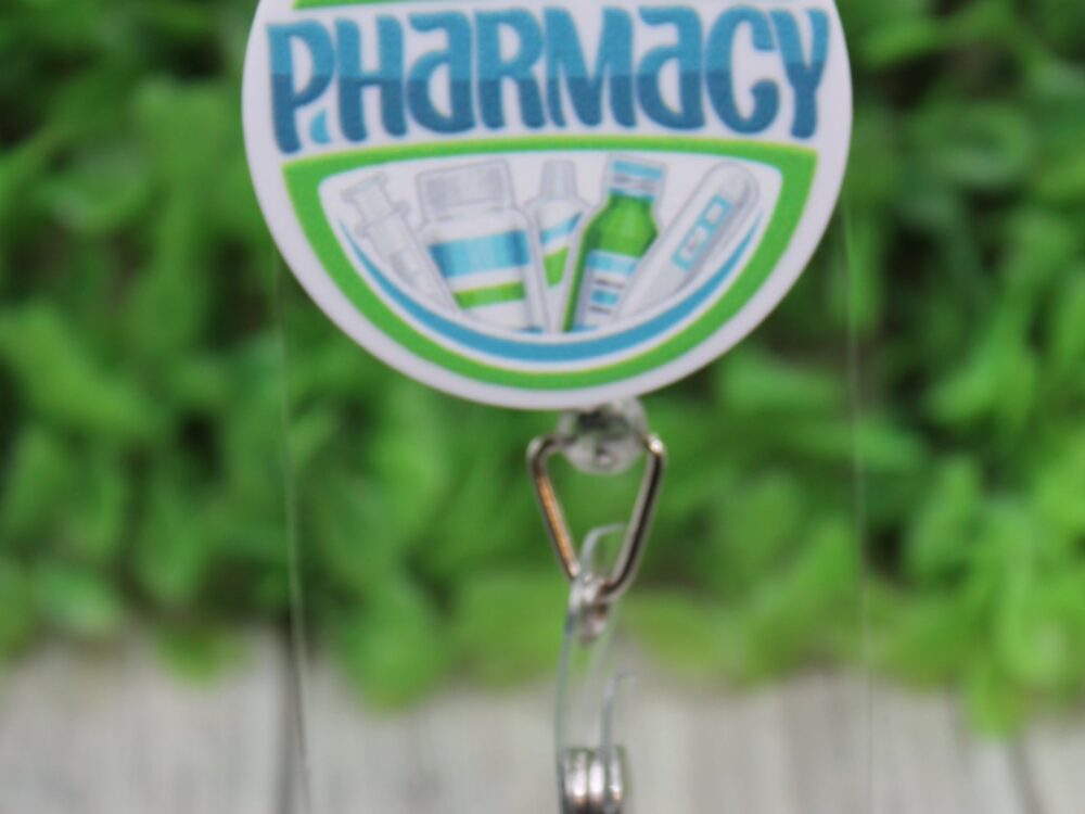 Pharmacy Badge/ID Holder Reel