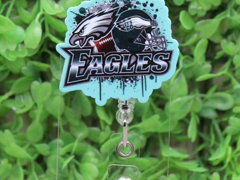 Philadelphia Eagles Let's Go Badge/ID Holder Reel