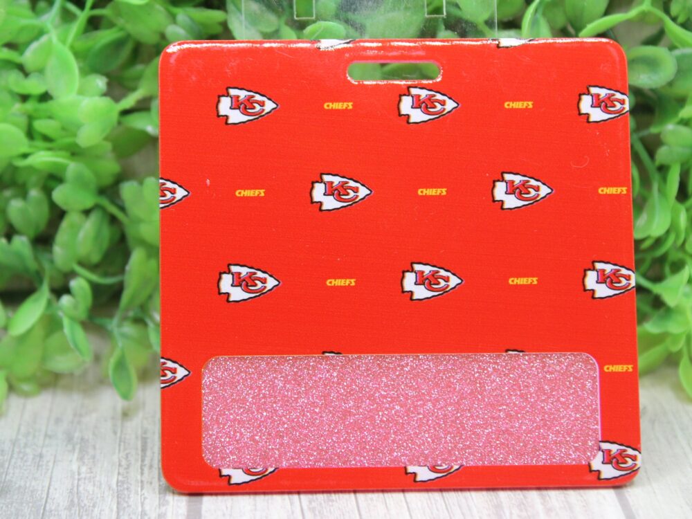 KC Chiefs Football Badge Buddy