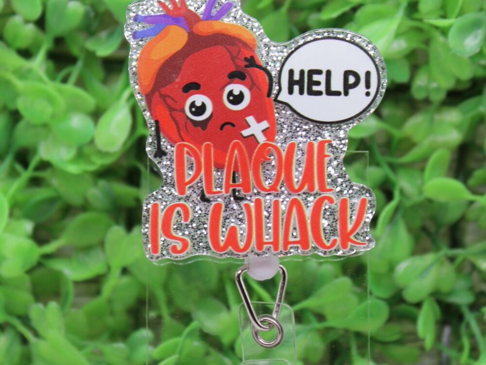Plaque is Whack Badge Reel