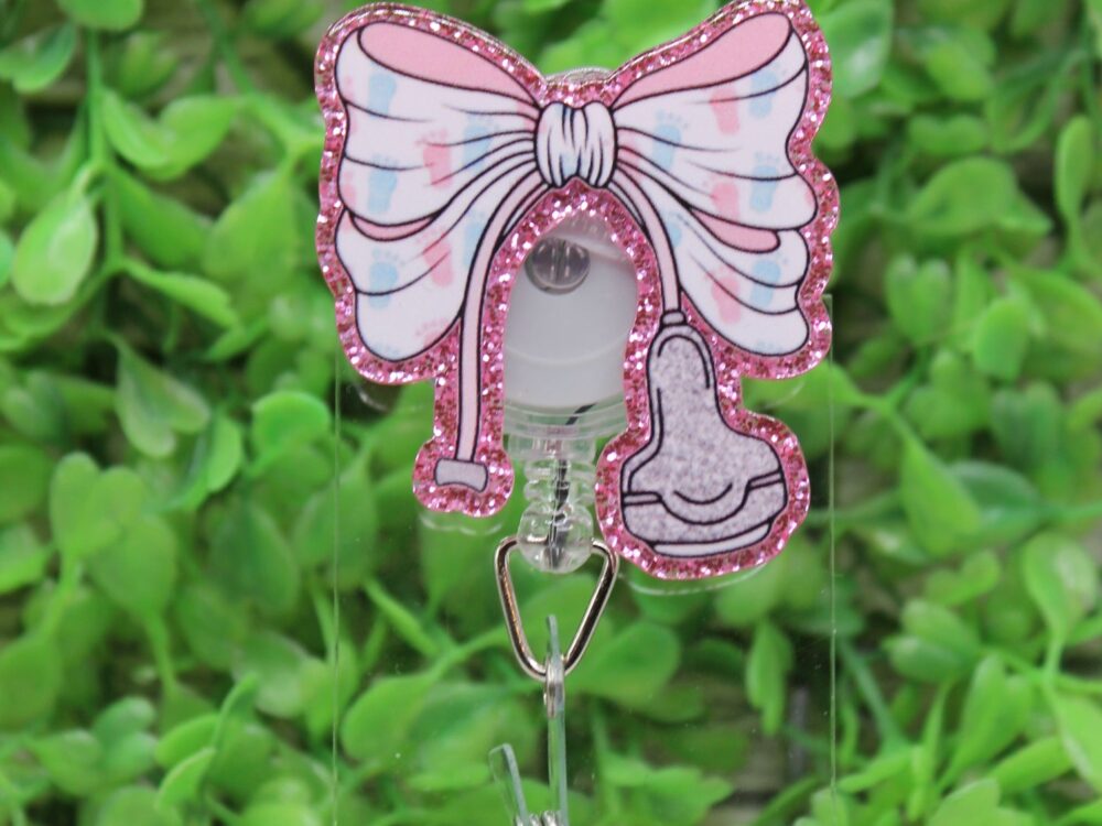 Sonographer Bow Badge Reel