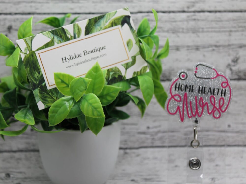 Home Health Nurse Badge Reel