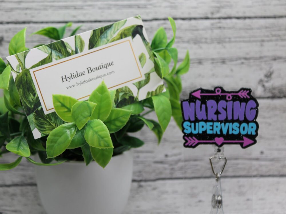 Nursing Supervisor Badge Reel