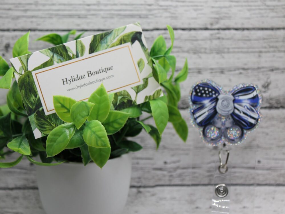 Law Enforcement Bow Badge Reel