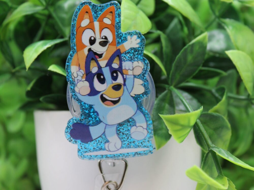 Bluey & Bingo Badge Reel
