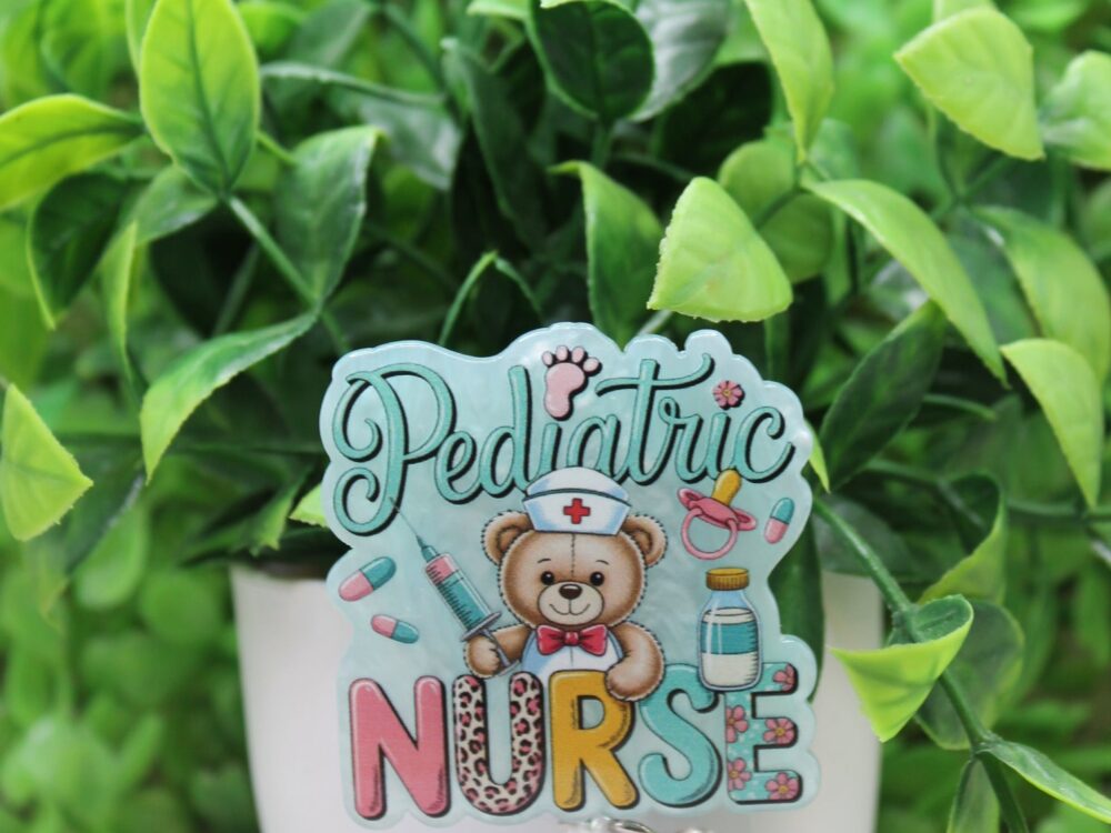 Pediatric Nurse Badge Reel