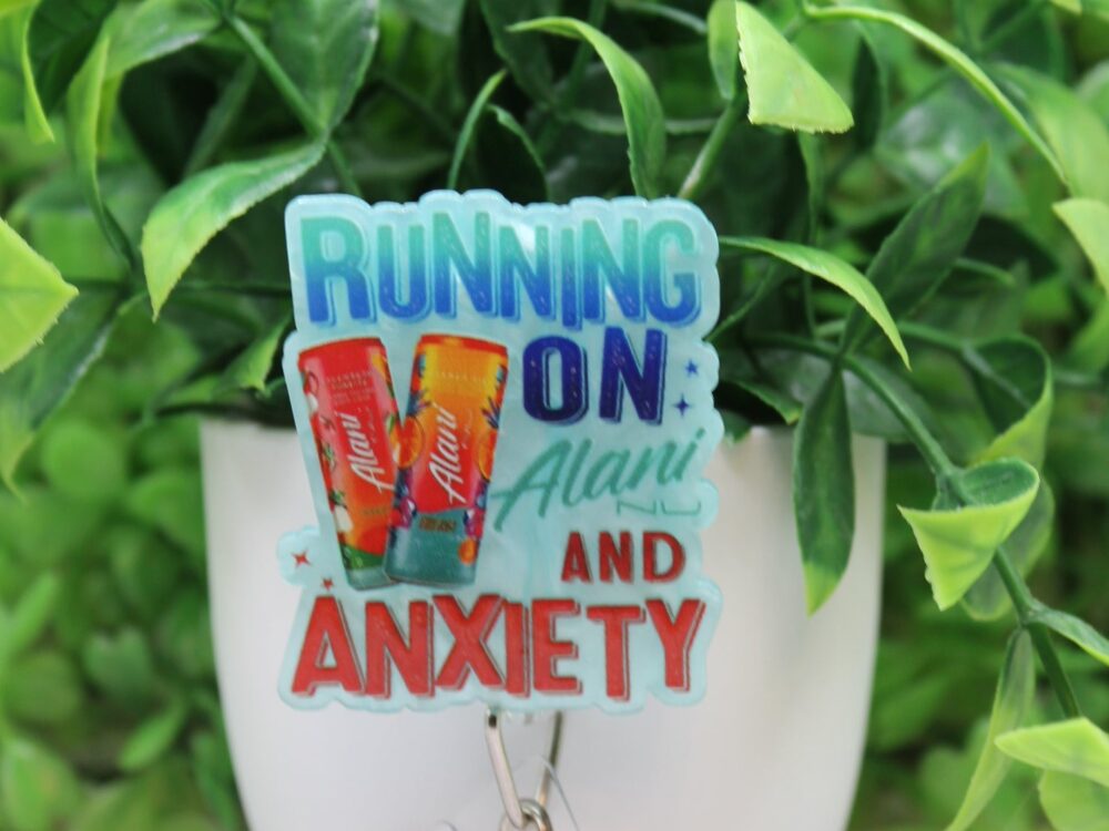 Running on Alani & Anxiety Badge Reel