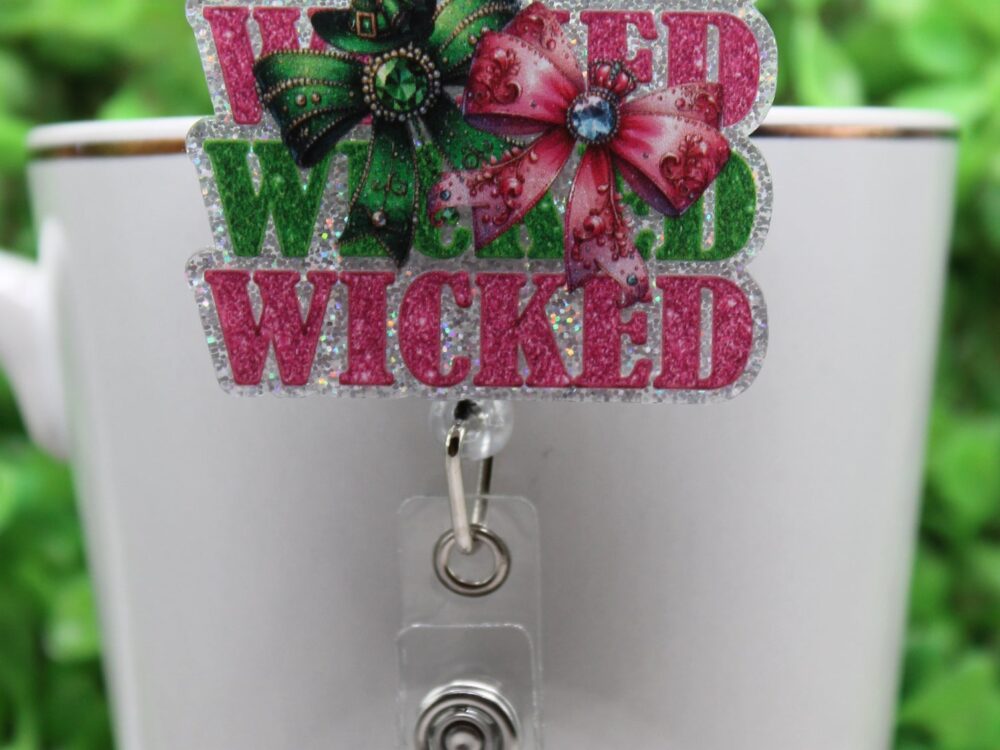 Wicked Repeat  â€¢ Badge/ID Holder with Alligator Clip