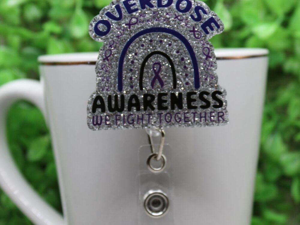 Overdose Awareness â€¢ Badge/ID Holder