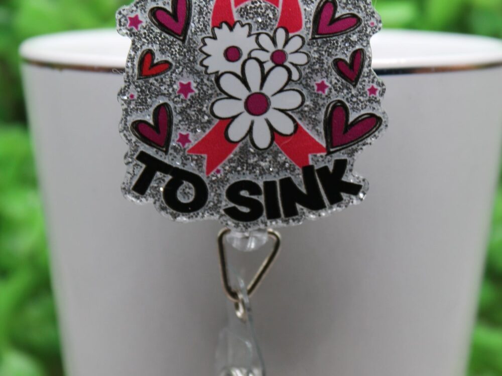 Refuse to Sink Awareness Badge/ID Holder Reel