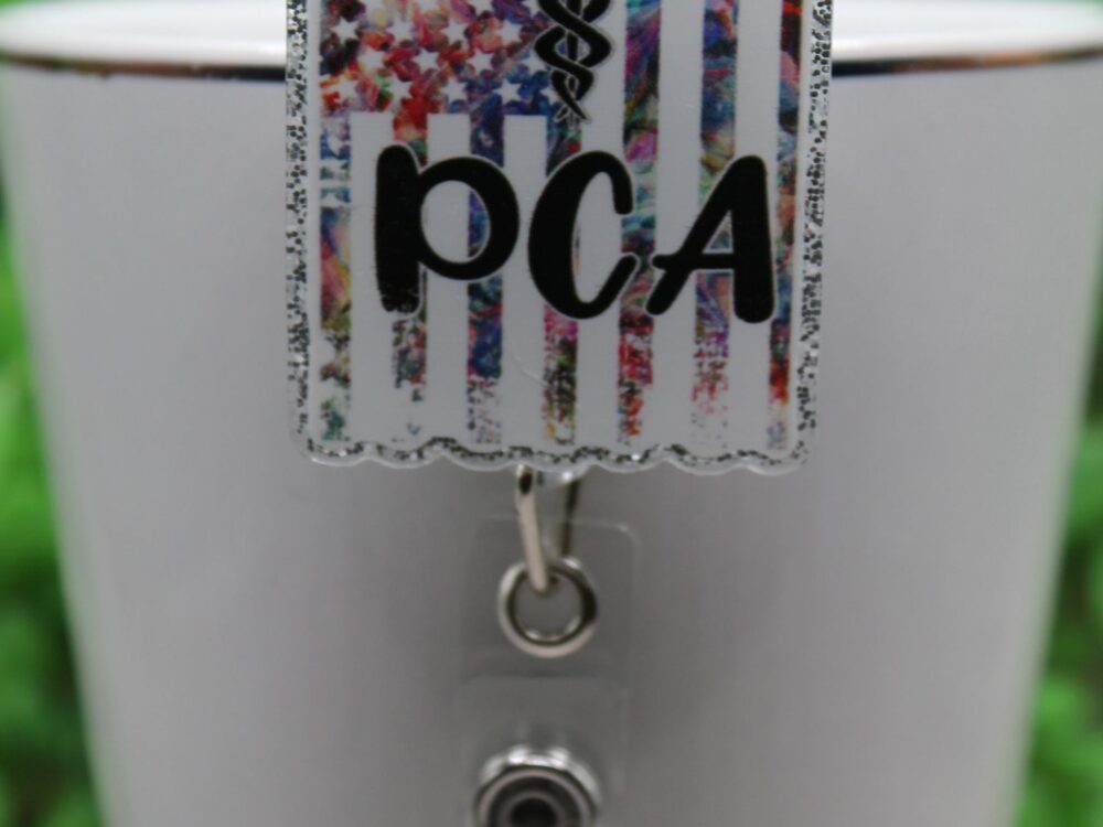 PCA Flag Badge/ID Holder Reel