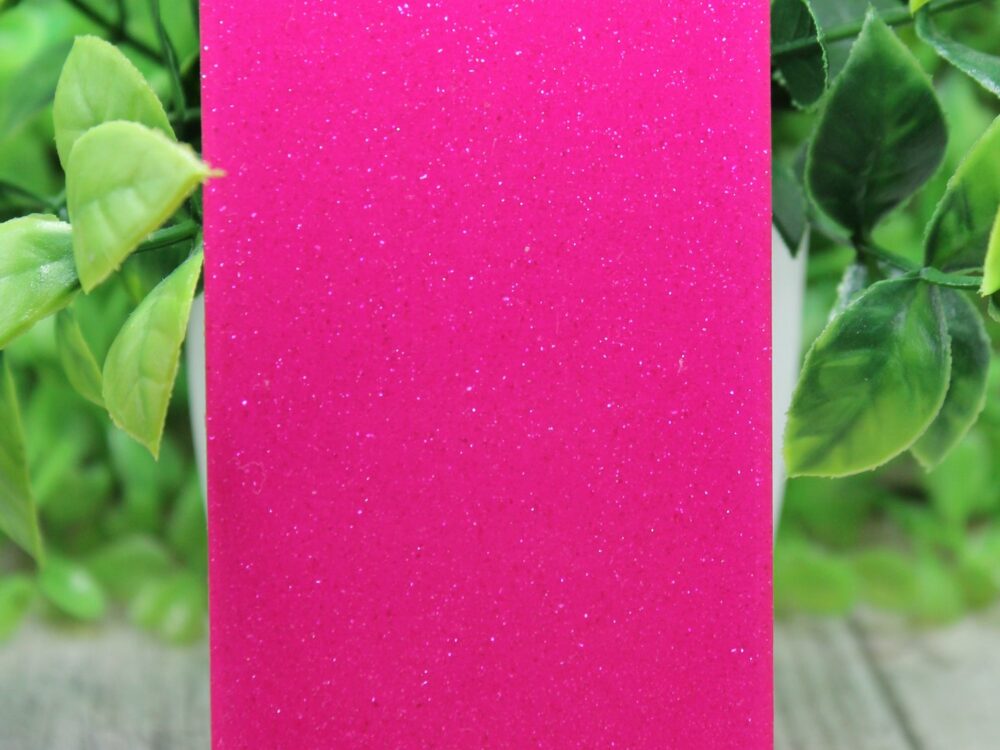 RN Bright Pink Glitter Badge Buddy