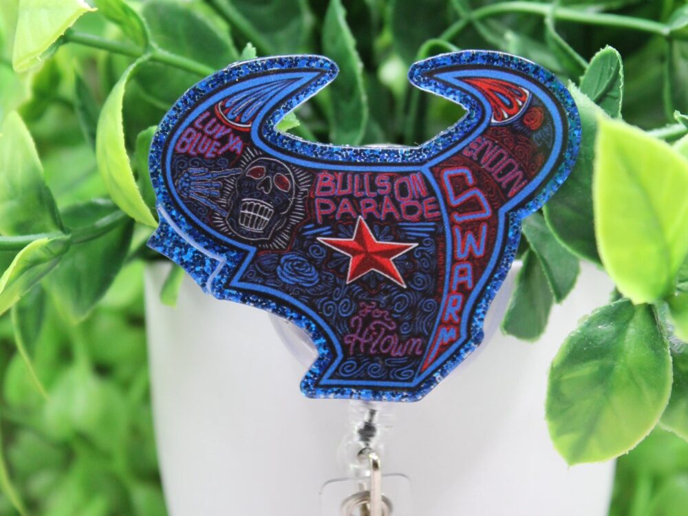 Houston Texans Badge/ID Holder Reel
