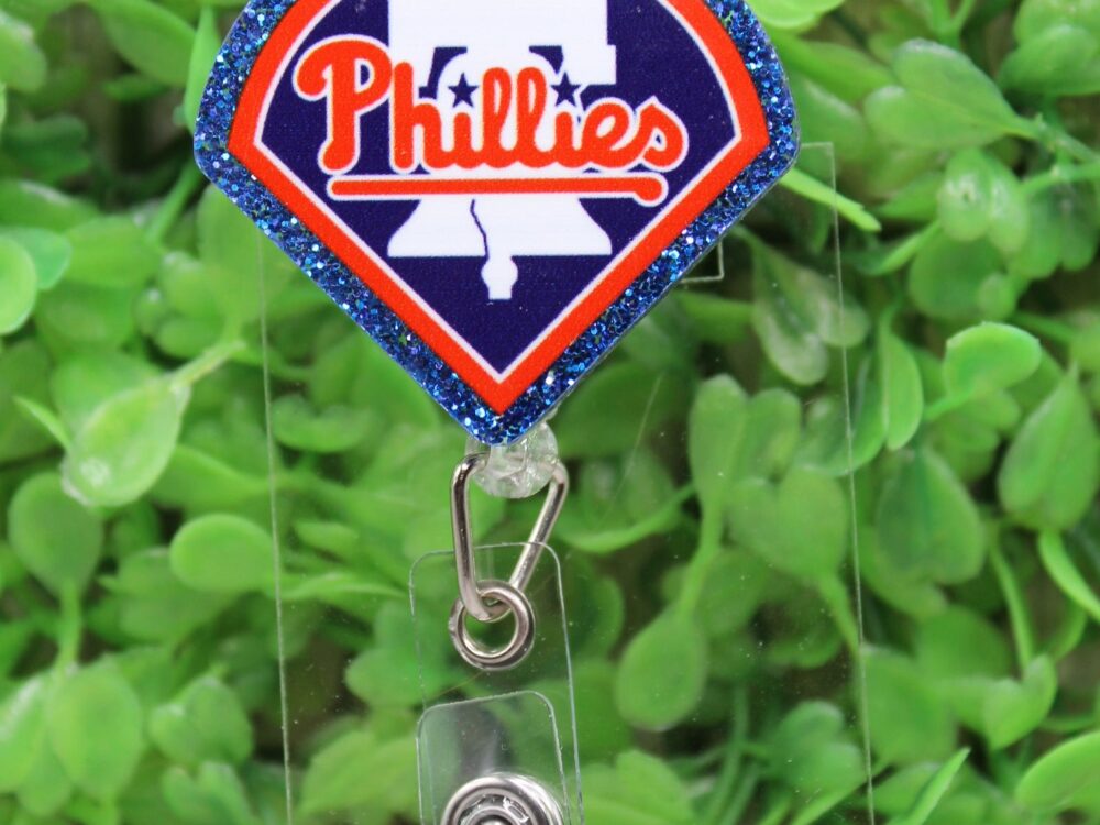 Phillies Baseball Badge/ID Holder Reel