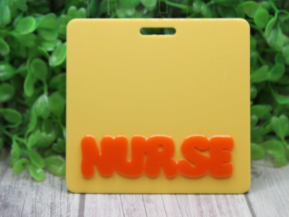 NURSE Glow in the Dark Badge Buddy