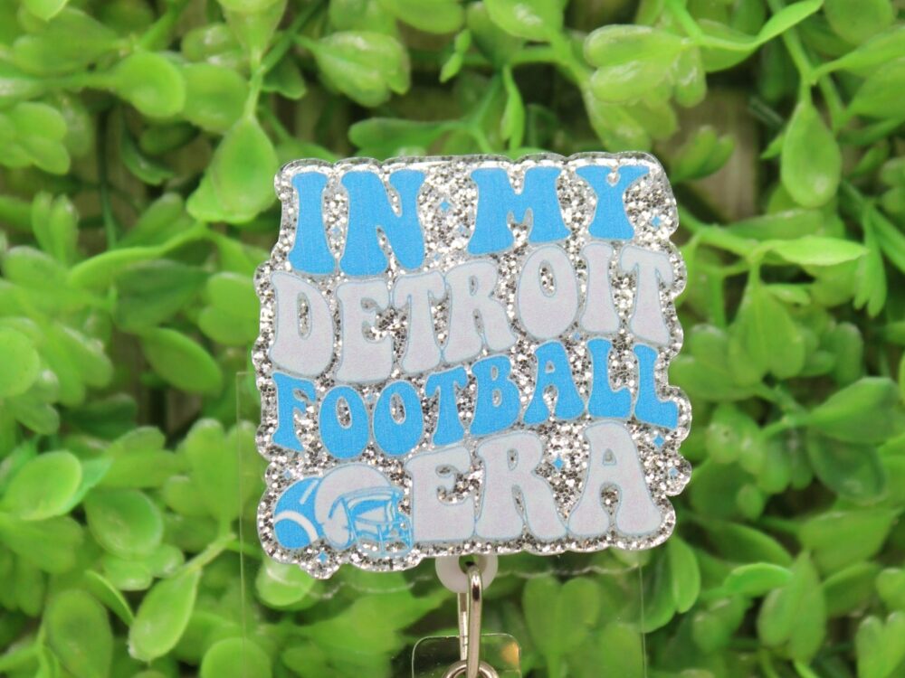 In My Detroit Football Era Badge/ID Holder Reel