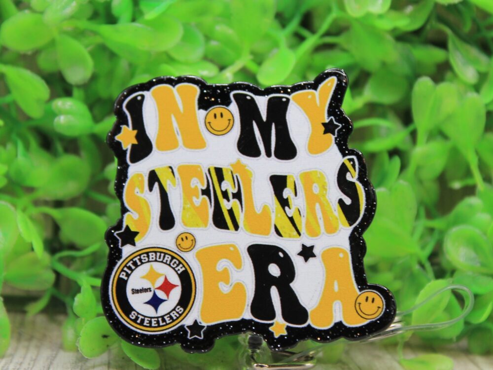 In My Steelers Era Badge/ID Holder Reel