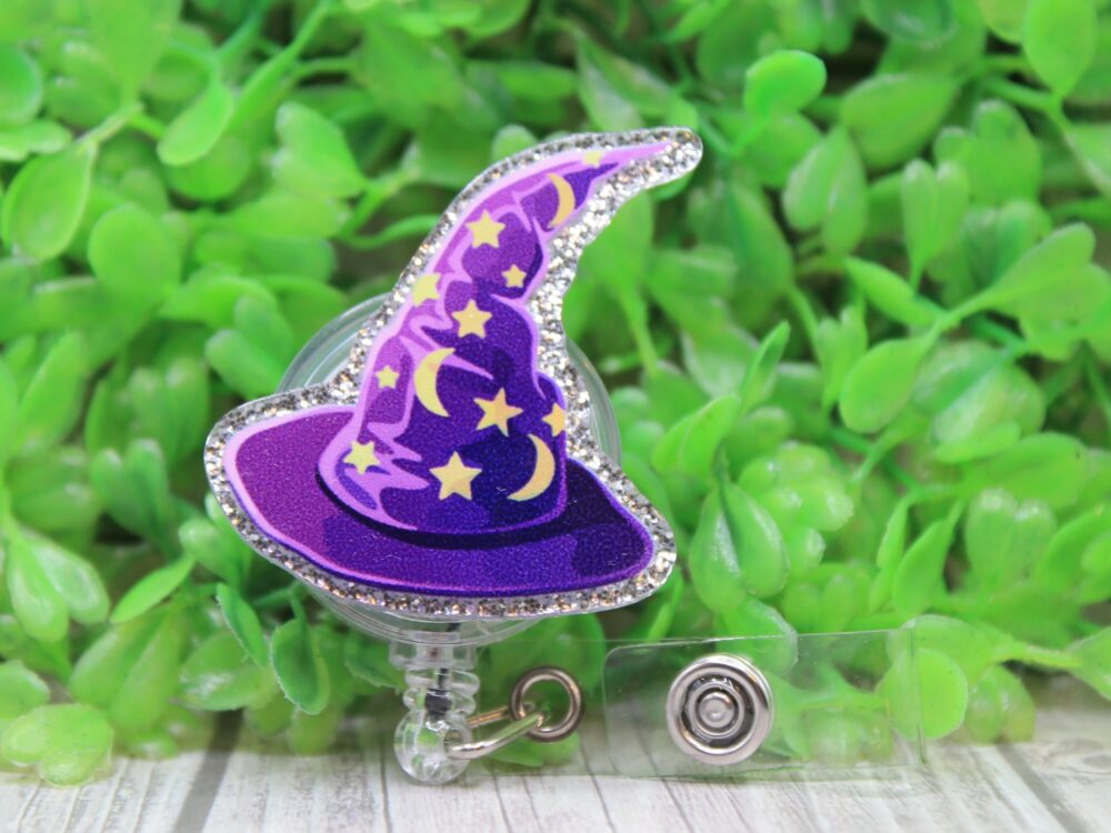Wizard Hat Badge Holder Reel