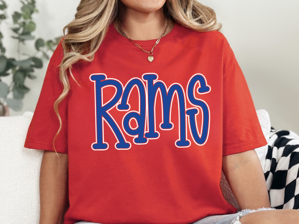 Paragould Rams Metallic Puff