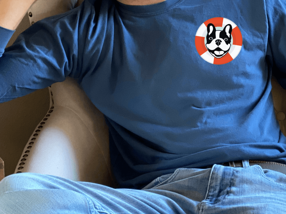 F.B.R.N. Pocket Face Logo Long Sleeve Shirt