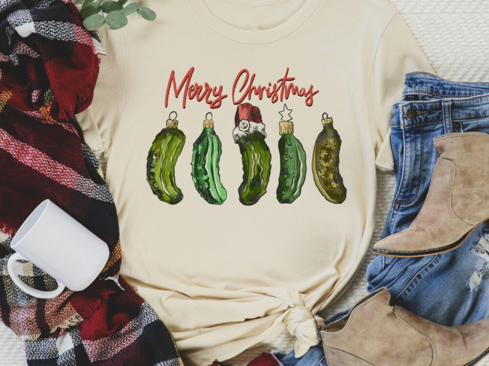 Merry Christmas Pickle Ornaments