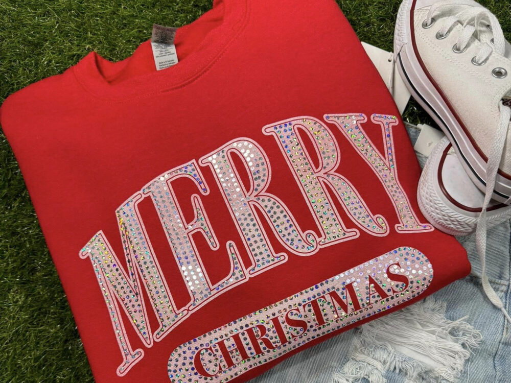 Merry Christmas Arched