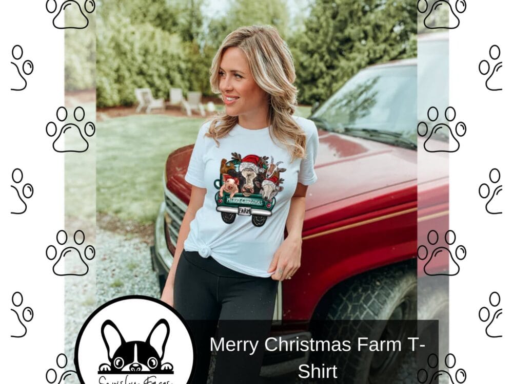 Merry Christmas Farm T-Shirt