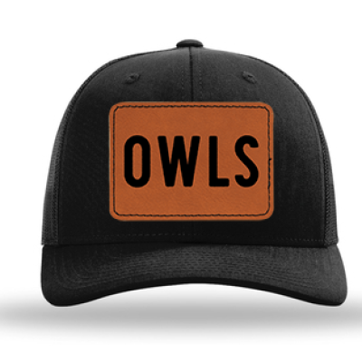 OWLS Leatherette Patch 112 Black