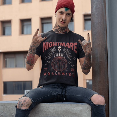 t-shirt-mockup-of-a-tattooed-man-making-a-rock-sign-26484
